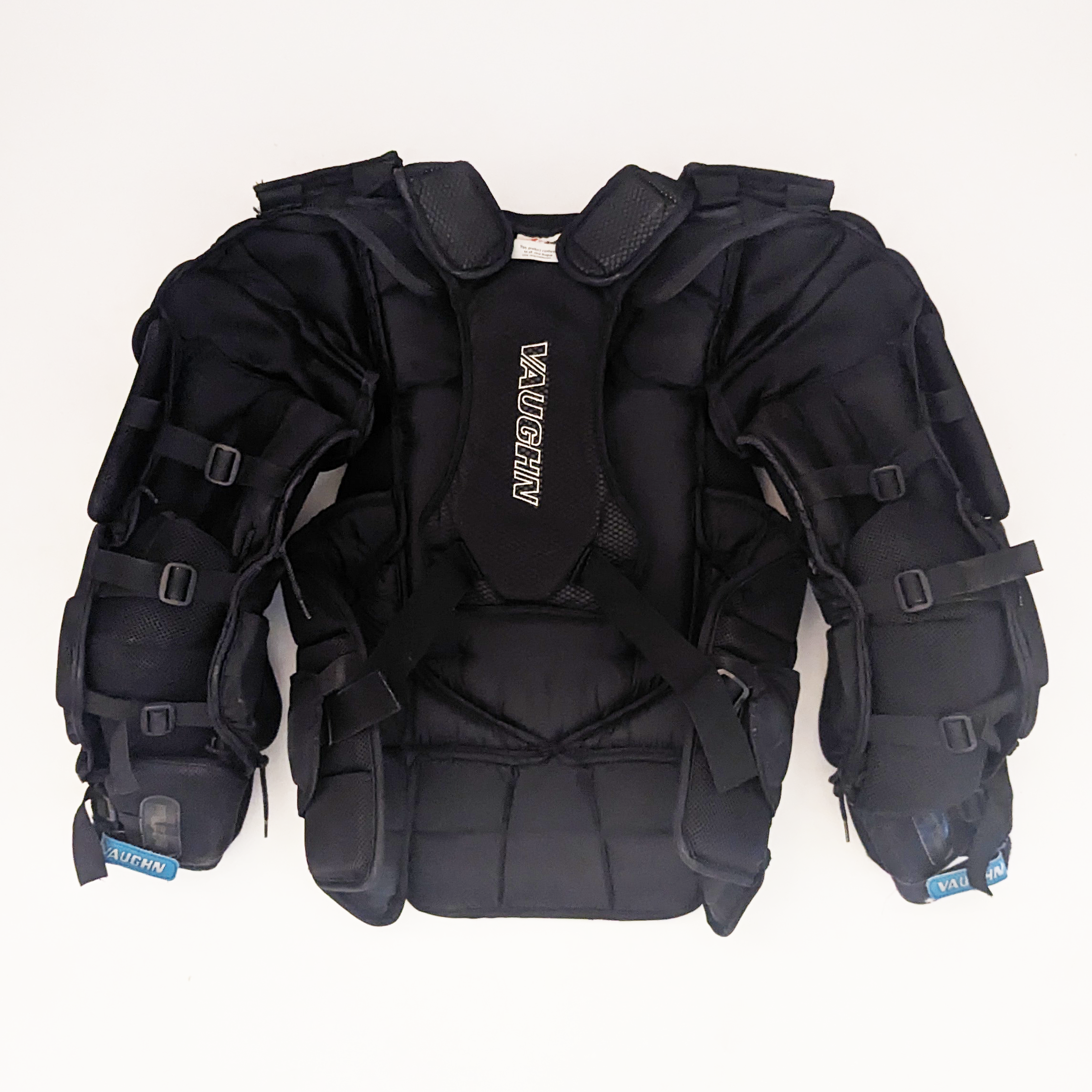 Vaughn SLR2 Pro Carbon – Plastron de gardien de but Pro d'occasion (noir)